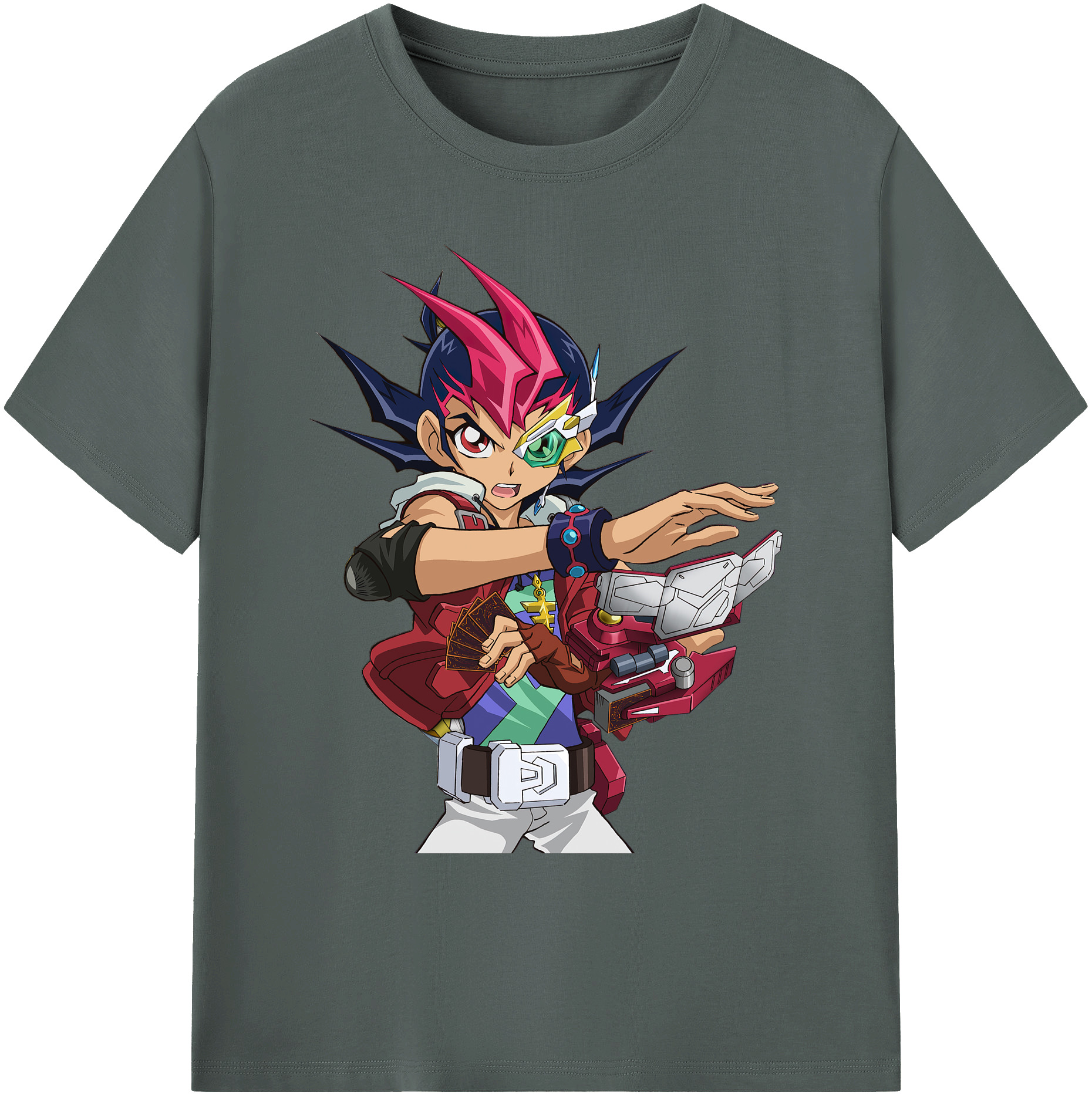 （画像用） 遊☆戯☆王 Yu-Gi-Oh! 綿100％ メンズ半袖Tシャツ｜肌触りやわらか＆通気性